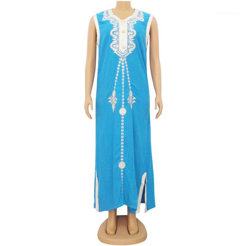Beach Style Cotton Sleeveless Women Dresses Vestidos Summer Holiday Appliques Pearl V Neck African Dresses1
Beach Style Cotton Sleeveless Women Dresses Vestidos Summer Holiday Appliques Pearl V Neck African Dresses1