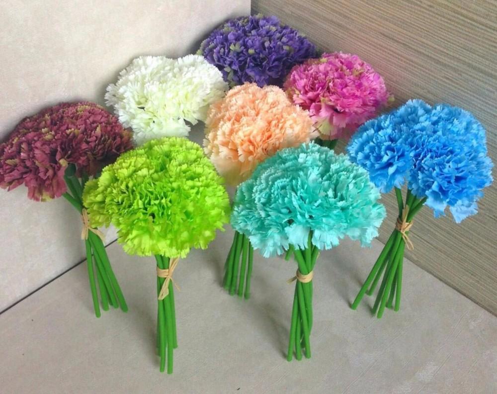6pcs/Bundle Carnation Flower For Wedding Party Holiday Decoration DIY Craft Bouquet Accessory, Blue
6pcs/Bundle Carnation Flower For Wedding Party Holiday Decoration DIY Craft Bouquet Accessory, Blue