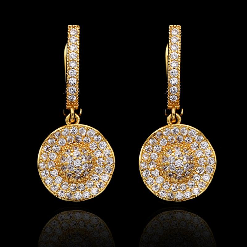 Jewelry 2020 New Cubic Zirconia Crystal Hoop Earrings for Women Gold Color Long Earrings
Jewelry 2020 New Cubic Zirconia Crystal Hoop Earrings for Women Gold Color Long Earrings