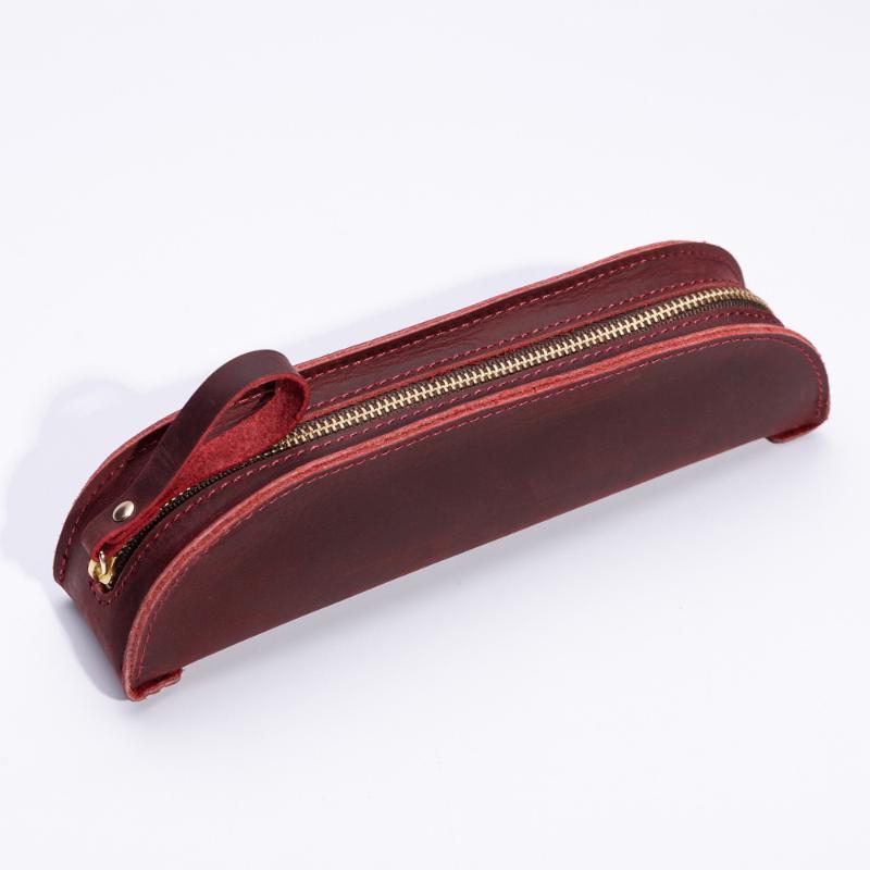 Genuine Leather Pencil Case School Retro Fountain Pen Box Back to School Cartridge Pencilcase Mini Small Penal Bag Stationery
Genuine Leather Pencil Case School Retro Fountain Pen Box Back to School Cartridge Pencilcase Mini Small Penal Bag Stationery