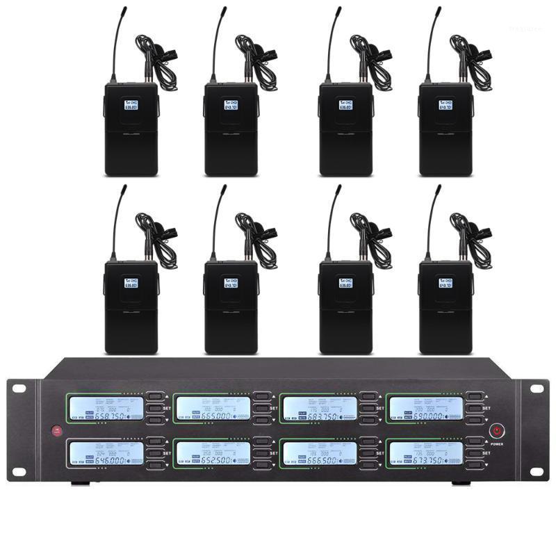 Professional UHF wireless microphone series 8 channel lavalier microphone, used for church stage performance microphone1
Professional UHF wireless microphone series 8 channel lavalier microphone, used for church stage performance microphone1