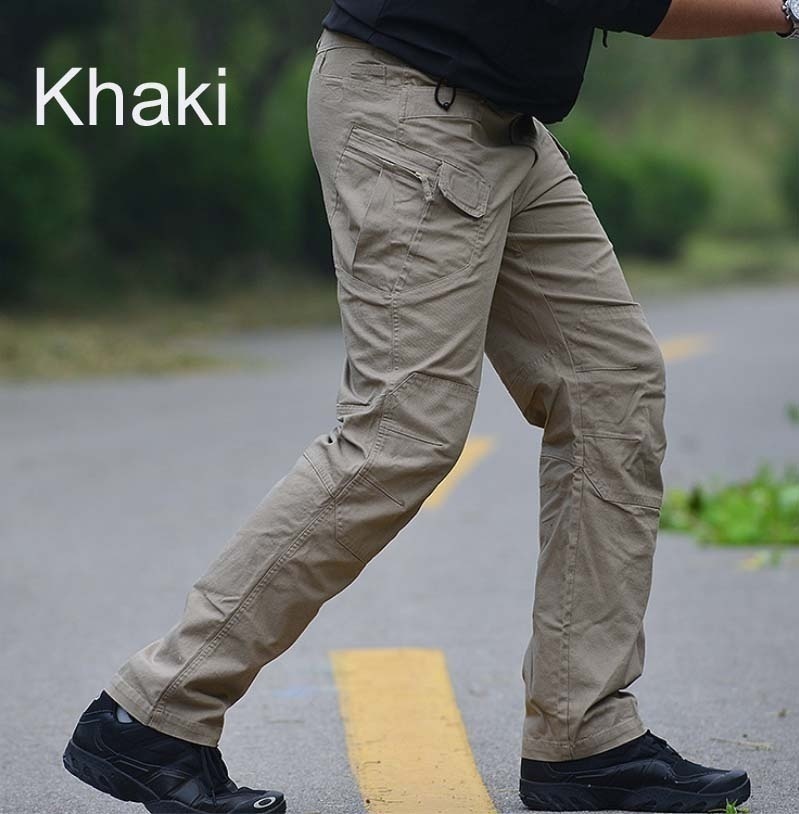 Mens Military Tactical Pants SWAT Trousers Multi-pockets Cargo Pants Training Men Combat Army Pants Work Safety Uniforms 201027