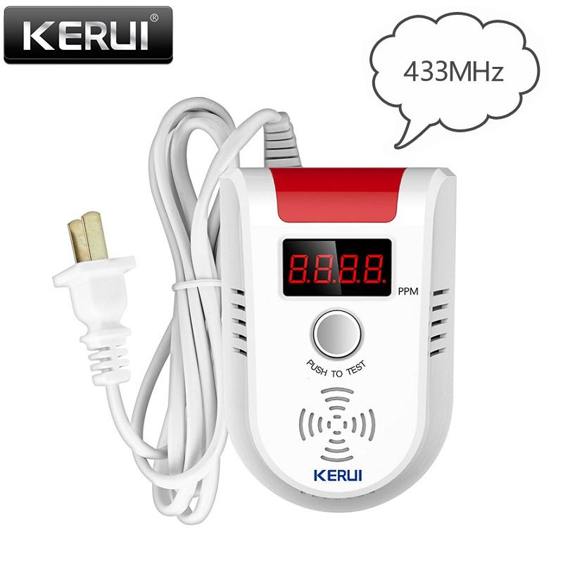 KERUI Wireless Gas LPG Leakage Detector Wireless Digital LED Display Natural Leak Combustible Gas Detector For Home Alarm System
KERUI Wireless Gas LPG Leakage Detector Wireless Digital LED Display Natural Leak Combustible Gas Detector For Home Alarm System