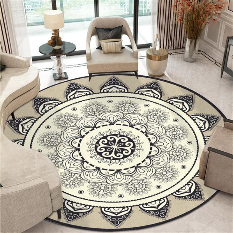 Bohemia Ethnic Mandala Round Floor Carpet Soft Classic Geometric Flower Sofa Rug Europe Retro Large Area Rug For Living Room1
Bohemia Ethnic Mandala Round Floor Carpet Soft Classic Geometric Flower Sofa Rug Europe Retro Large Area Rug For Living Room1