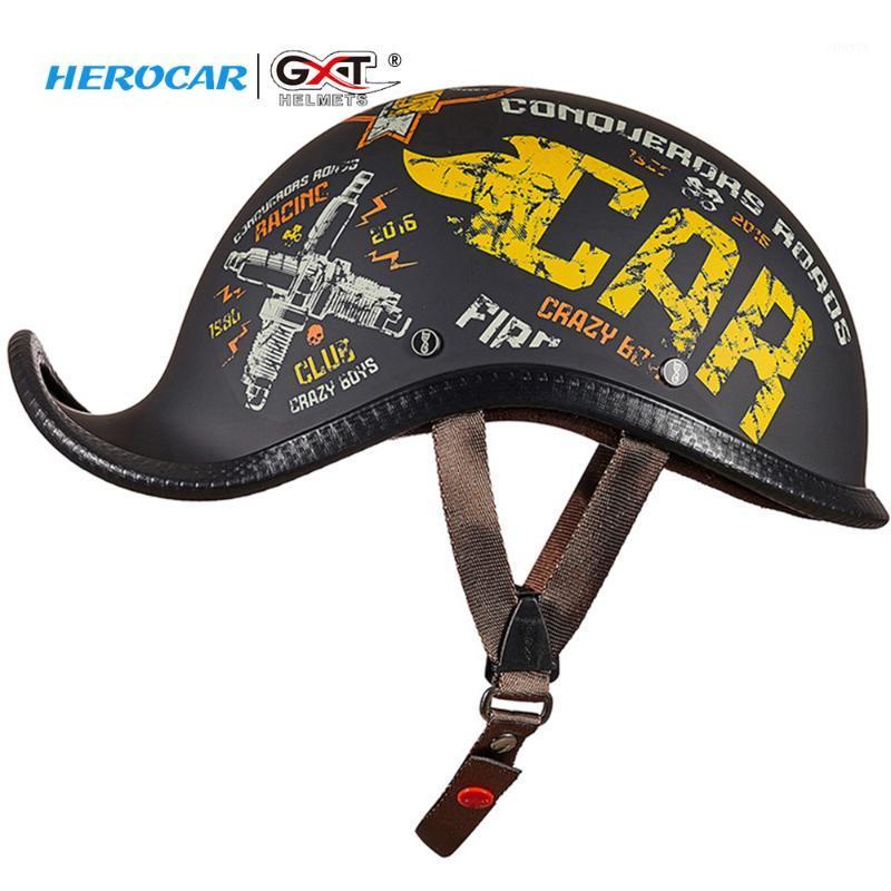 GXT Motorcycle Helmet Unisex Retro Vintage Moto Helmet Summer Open Face Scooter Biker Motorbike Racing Riding Casque Moto1, Gxt f08-a13
GXT Motorcycle Helmet Unisex Retro Vintage Moto Helmet Summer Open Face Scooter Biker Motorbike Racing Riding Casque Moto1, Gxt f08-a13