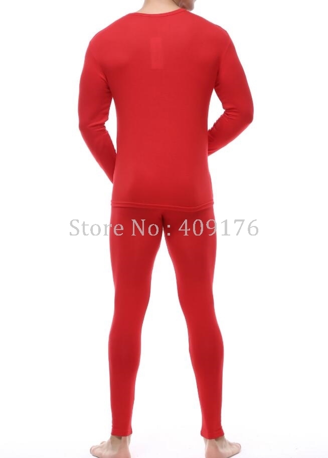 Modal Long Johns Men Thermal Underwear Set PRAYGER Plus Size 7XL Warm Body Thin Underwear Suit 201125