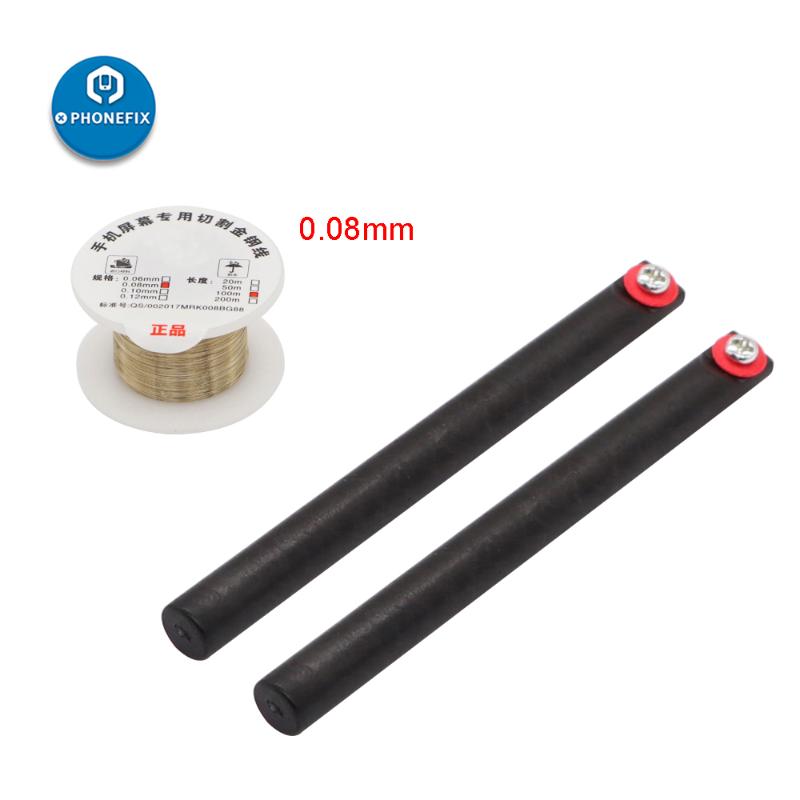 0.08mm Molybdenum Cutting Wire Line high hardness LCD Display Screen Separator Repair Line For samsung Screen Separator
0.08mm Molybdenum Cutting Wire Line high hardness LCD Display Screen Separator Repair Line For samsung Screen Separator