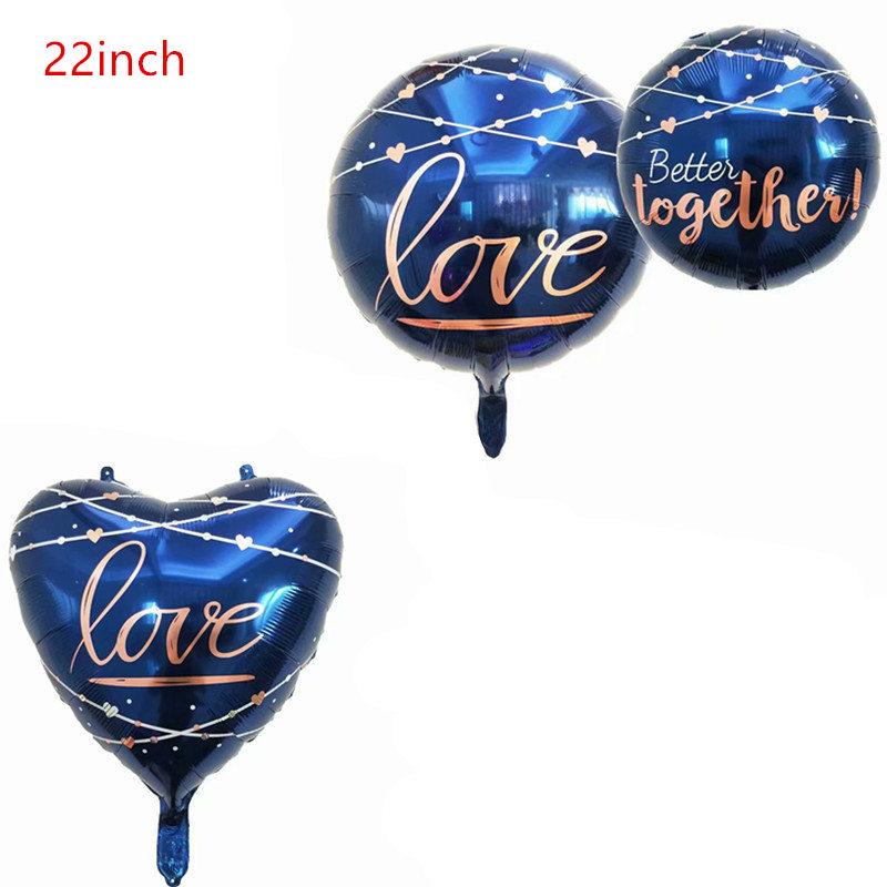 22inch Jewelry Blue heart Round Foil Balloons love Balloon Birthday Party Wedding Decorations Helium Globos Valentine's Day Gift
22inch Jewelry Blue heart Round Foil Balloons love Balloon Birthday Party Wedding Decorations Helium Globos Valentine's Day Gift