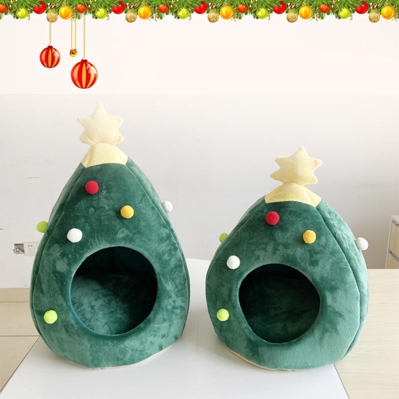 Winter Soft Dog Cat Bed House Nest Christmas Tree Shape Dogs Cats Cave Tent Pets Cage Cat Supplies
Winter Soft Dog Cat Bed House Nest Christmas Tree Shape Dogs Cats Cave Tent Pets Cage Cat Supplies