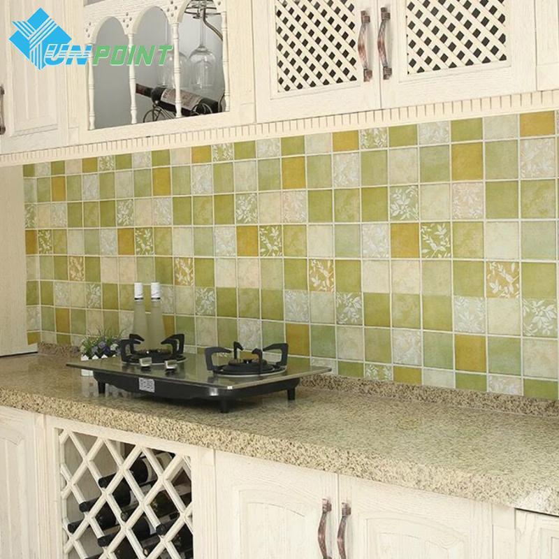 PVC Self Adhesive Kitchen Oilproof Wallpaper Toilet Bathroom Waterproof Tiles Sticker Furniture Cabinet Stove Mosaic Wall Papers1, 2645b
PVC Self Adhesive Kitchen Oilproof Wallpaper Toilet Bathroom Waterproof Tiles Sticker Furniture Cabinet Stove Mosaic Wall Papers1, 2645b