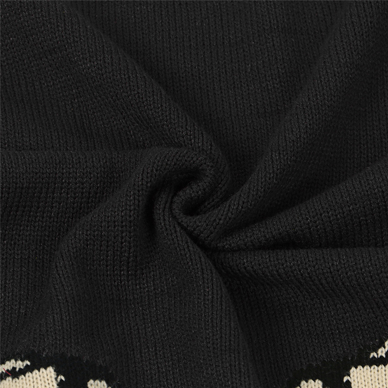 Ladies Leopard Printed Sweater Fashion Women Animal Print Patchwork O-Neck Long Sleeve Pullover Loose Sweaters Tops Blouse T200101