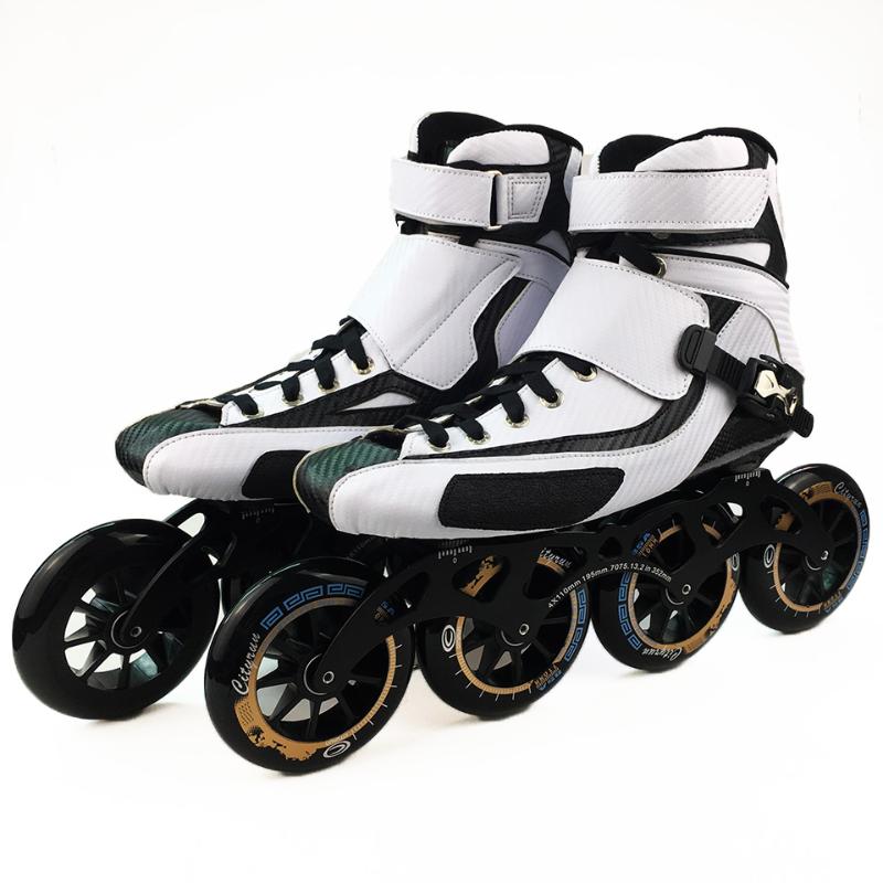 2020 High Ankle Speed Inline Skates Professional Marathon Skates Carbon Fiber White Shoes Kids Adults Racing Skating Patines, Model2
2020 High Ankle Speed Inline Skates Professional Marathon Skates Carbon Fiber White Shoes Kids Adults Racing Skating Patines, Model2