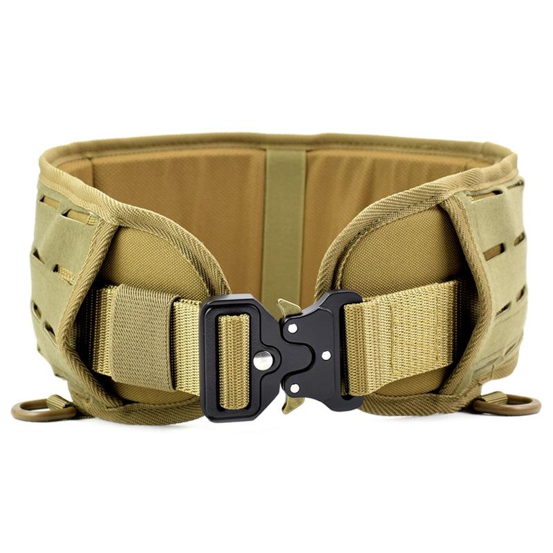 Army Molle Tactical Belt Men Padded Waist Support Waist Belts Combat Girdle Outdoor Training Hunting Waistband, Bt004-bk
Army Molle Tactical Belt Men Padded Waist Support Waist Belts Combat Girdle Outdoor Training Hunting Waistband, Bt004-bk