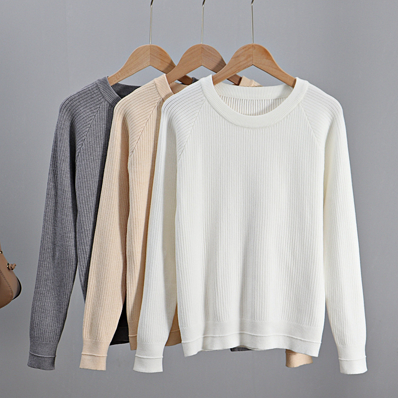 GIGOGOU Solid Knit Women Basic Sweater O Neck Long Sleeve Thick Christmas Sweaters Ribbed Knitted Pullover Top Pull Hiver Femme 201130, Apricot s112
GIGOGOU Solid Knit Women Basic Sweater O Neck Long Sleeve Thick Christmas Sweaters Ribbed Knitted Pullover Top Pull Hiver Femme 201130, Apricot s112