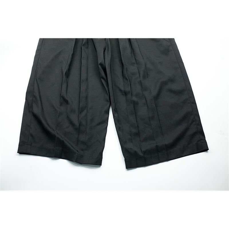European and American skirt Yamamoto Yoshiji wide leg catwalk trendy men's loose casual pants cropped 201109