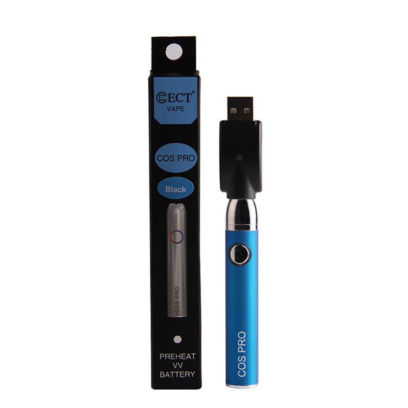 OEM New Design ECT COS PRO 510 battery 650 mah mini slim vape pen with vape cartridge for vape mod
OEM New Design ECT COS PRO 510 battery 650 mah mini slim vape pen with vape cartridge for vape mod