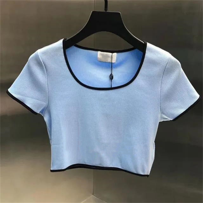 Women's Knits T Shirt Front Letter Classic Short Blouse Crop Top Sleeve Round Collar Polo Shirt Cotton, Extra shipping cost
Women's Knits T Shirt Front Letter Classic Short Blouse Crop Top Sleeve Round Collar Polo Shirt Cotton, Extra shipping cost