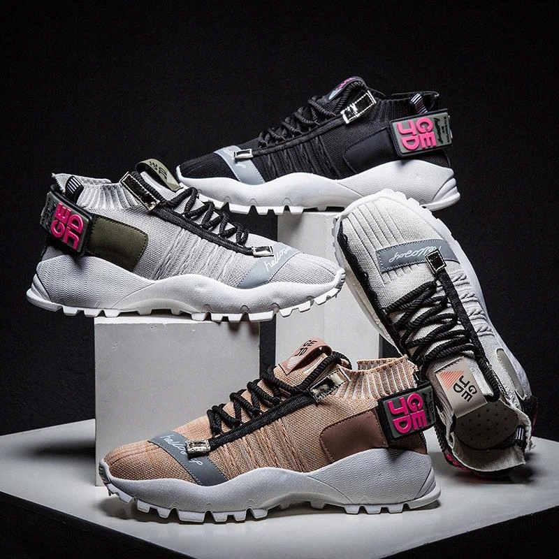 Dad Sneakers Men 2019 High Top Socks Shoes Causal Shoes Man Breathable Mesh Fashion Men Fly Weave Sneakers Footwear #uD9E
Dad Sneakers Men 2019 High Top Socks Shoes Causal Shoes Man Breathable Mesh Fashion Men Fly Weave Sneakers Footwear #uD9E