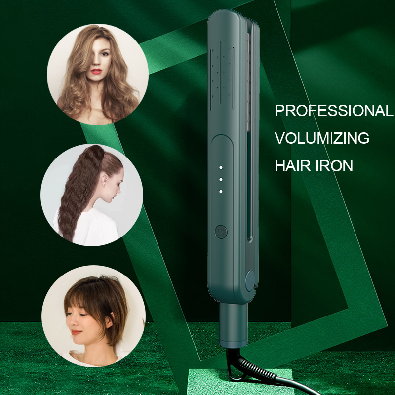 Volumizing Hair Iron Hair Crimper Volumizer Styling Tool Electric Mini Curling Iron Hair Root Fluffy Splint Corn Whisker Waver 220224