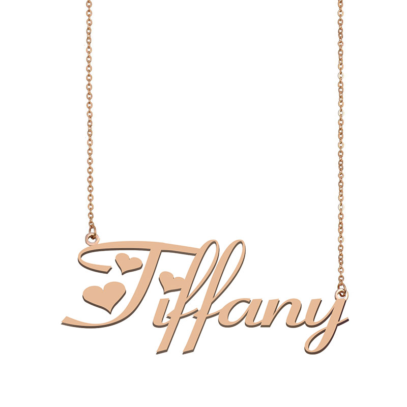 Tiffany Name Necklace Custom Nameplate Pendant for Women Girls Birthday Gift Kids Best Friends Jewelry 18k Gold Plated Stainless Steel
Tiffany Name Necklace Custom Nameplate Pendant for Women Girls Birthday Gift Kids Best Friends Jewelry 18k Gold Plated Stainless Steel