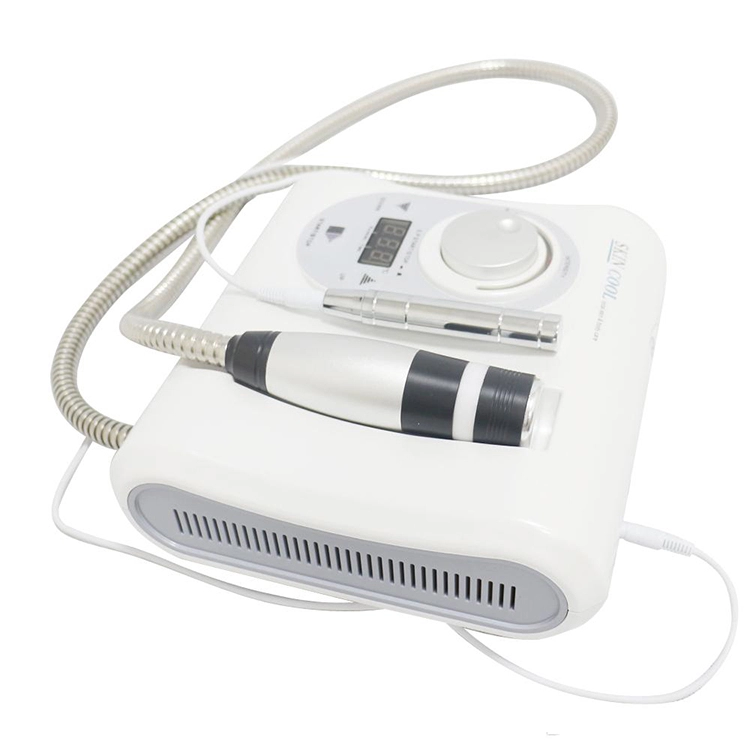 Cool Hot Electroporation No Needle Mesotherapy Skin Face Lifting Slimming Whiten Machine Multipolar RF+Electroporation