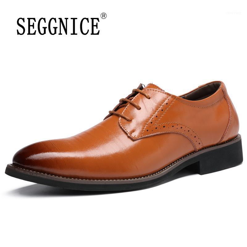 SEGGNICE Formal Male Shoes Oxfords Breathable Business Dress Office Men's Fashion 2020 Shoes High Quality Leather Oxfords1, Blue
SEGGNICE Formal Male Shoes Oxfords Breathable Business Dress Office Men's Fashion 2020 Shoes High Quality Leather Oxfords1, Blue