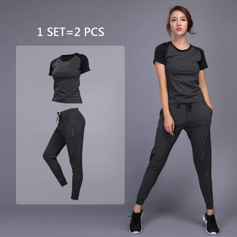 2pieces Women' sportswear Yoga Sets Fitness Gym set Running Tennis Shirt+Pants Yoga Leggings Jogging Workout suit
2pieces Women' sportswear Yoga Sets Fitness Gym set Running Tennis Shirt+Pants Yoga Leggings Jogging Workout suit