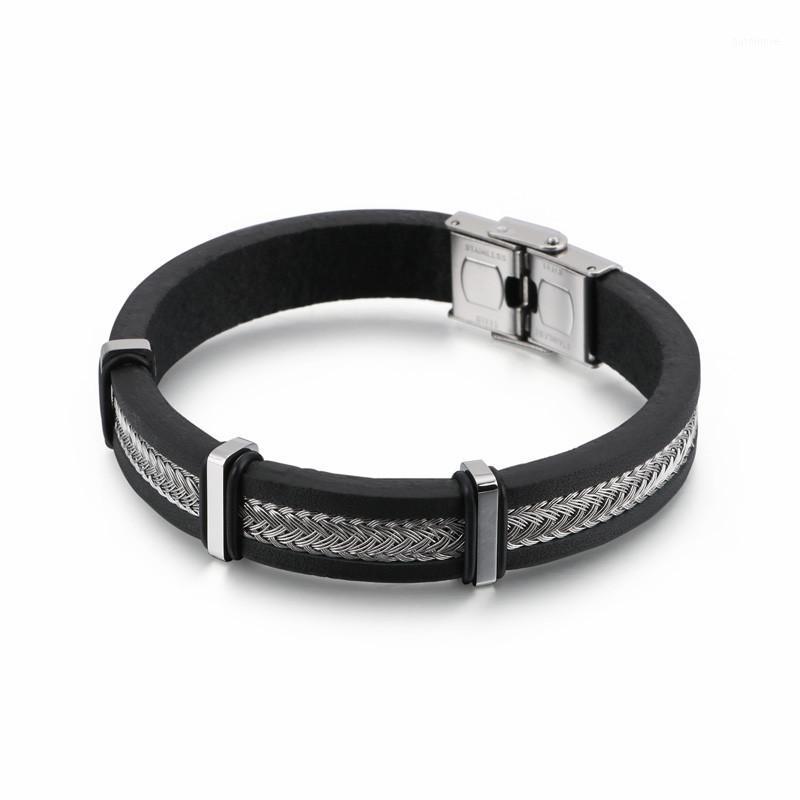 210mm Vintage Multi-Layered Leather Wrap Bracelets Men Stainless Steel Beads Charm Bracelet Jewelry Accessories1
210mm Vintage Multi-Layered Leather Wrap Bracelets Men Stainless Steel Beads Charm Bracelet Jewelry Accessories1