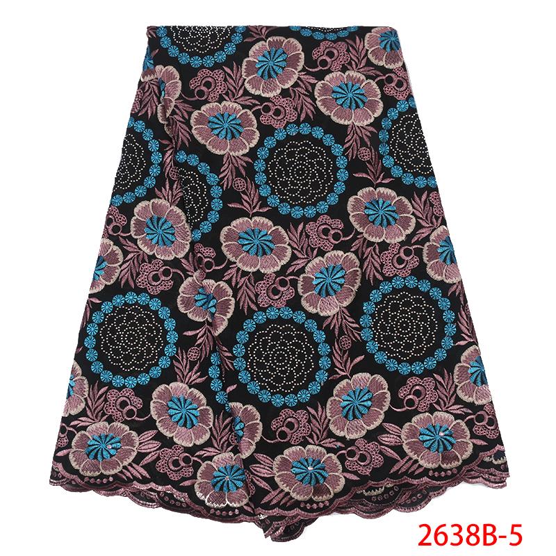 New Dry Lace Fabrics High Quality Cotton Lace Fabric 2020 Materials for African Clothes KS2638B-5
New Dry Lace Fabrics High Quality Cotton Lace Fabric 2020 Materials for African Clothes KS2638B-5