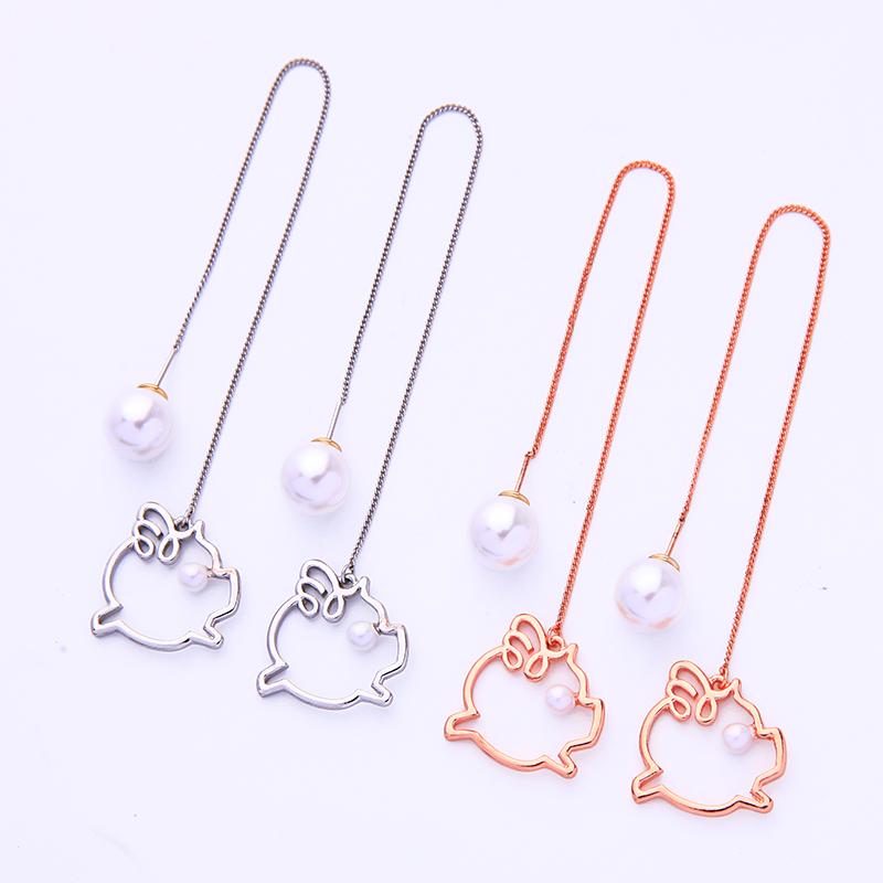 Dangle & Chandelier Kissme Cute Acrylic Pearl Little Flying Pig Long Earrings For Women Gifts Rose Gold Color Fashion Jewelry Accessories
Dangle & Chandelier Kissme Cute Acrylic Pearl Little Flying Pig Long Earrings For Women Gifts Rose Gold Color Fashion Jewelry Accessories