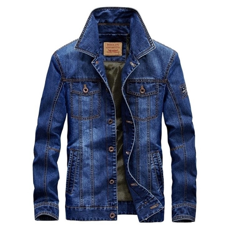 Brand Denim Jacket Men Spring Autumn Casual Slim Turn Down Fur Collar Windbreaker Cowboy Jacket Men's Outwear Jeans Coat 5XL 6XL 201118, Navy blue
Brand Denim Jacket Men Spring Autumn Casual Slim Turn Down Fur Collar Windbreaker Cowboy Jacket Men's Outwear Jeans Coat 5XL 6XL 201118, Navy blue