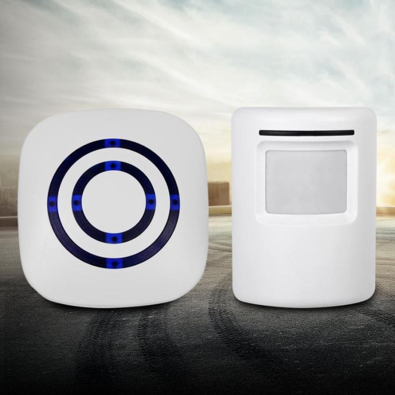 Smart Door Bell Motion Sensor Wireless Doorbell Alert Secure System Alarm Doorbells For Driveway Garage EU plug
Smart Door Bell Motion Sensor Wireless Doorbell Alert Secure System Alarm Doorbells For Driveway Garage EU plug