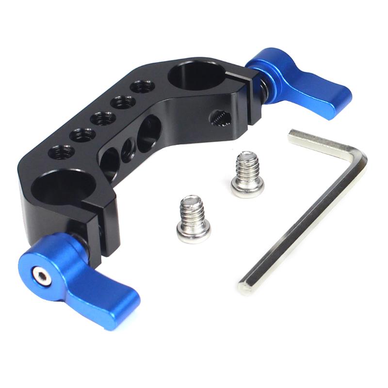 Feichao 15mm Dual Rod Clamp Rail Mount Adapter with 1/4"-20 Thread Knob Screw for DLSR Camera Rig Cage Lens Support Photography
Feichao 15mm Dual Rod Clamp Rail Mount Adapter with 1/4"-20 Thread Knob Screw for DLSR Camera Rig Cage Lens Support Photography