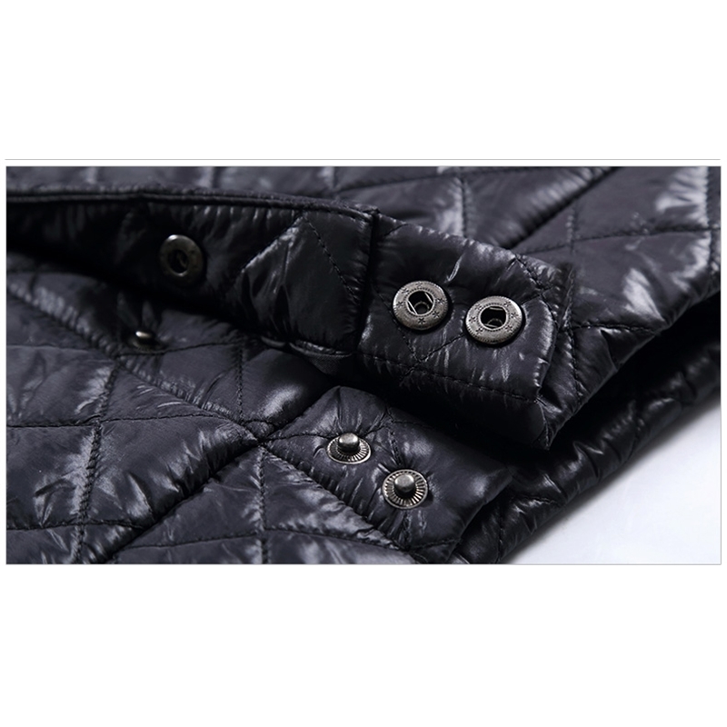 Winter New Arrival Women's Solid Down Skirt A-Line High Waist Buttons Thick And Warm Knee-Length Skirt Office Lady B99610K 201110