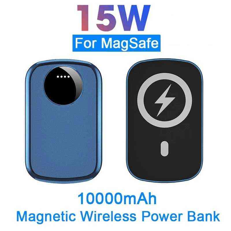 Powerbank 10000mAh For magsafe Magnetic Wireless Power Bank charger For iphone12 pro 13 12 13 Pro Max External auxiliary battery AA220310
Powerbank 10000mAh For magsafe Magnetic Wireless Power Bank charger For iphone12 pro 13 12 13 Pro Max External auxiliary battery AA220310