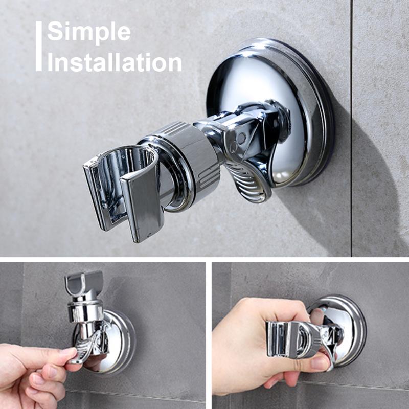 Bathroom Strong Vacuum Suction Cup Wall Mount Holder Adjustable Hand Shower head Bracket Bathroom Accessory
Bathroom Strong Vacuum Suction Cup Wall Mount Holder Adjustable Hand Shower head Bracket Bathroom Accessory