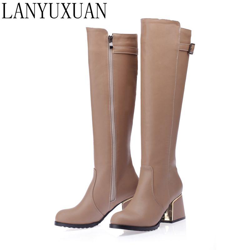 LANYUXUAN 2020 New Big size and Small Sale 30-54 Botas Mujer Boots Shoes Woman Fashion High heels Autumn Winter Boots Women A18, Black
LANYUXUAN 2020 New Big size and Small Sale 30-54 Botas Mujer Boots Shoes Woman Fashion High heels Autumn Winter Boots Women A18, Black