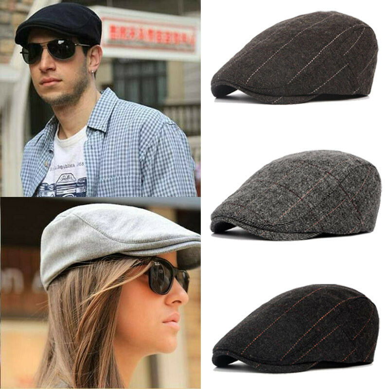 Mens Summer Gatsby Ivy Hat Golf Driving Sun Cap Flat Beret Cabbie Driver Newsboy Cap Adjustable, Black
Mens Summer Gatsby Ivy Hat Golf Driving Sun Cap Flat Beret Cabbie Driver Newsboy Cap Adjustable, Black