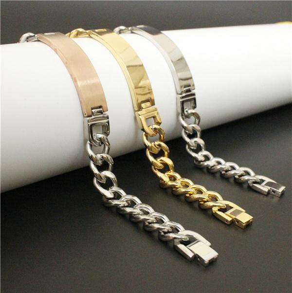 8mm 10mm 12mm Newest Design Gold Fashion Rose Gold Polishing Bracelet 316L Stainless Steel Fashion Jewelry Men Boy Bracelet
8mm 10mm 12mm Newest Design Gold Fashion Rose Gold Polishing Bracelet 316L Stainless Steel Fashion Jewelry Men Boy Bracelet