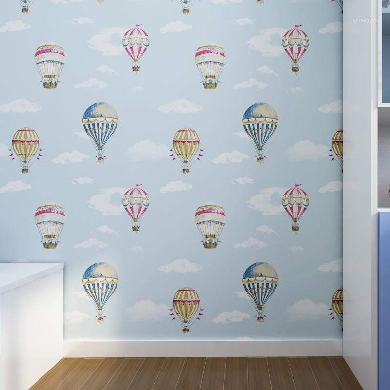 Environmental Protection Children Non-woven Wallpaper Cartoon Bedroom Wallpaper Boy Blue Sky White Cloud Hot Air Balloon1, Pink
Environmental Protection Children Non-woven Wallpaper Cartoon Bedroom Wallpaper Boy Blue Sky White Cloud Hot Air Balloon1, Pink
