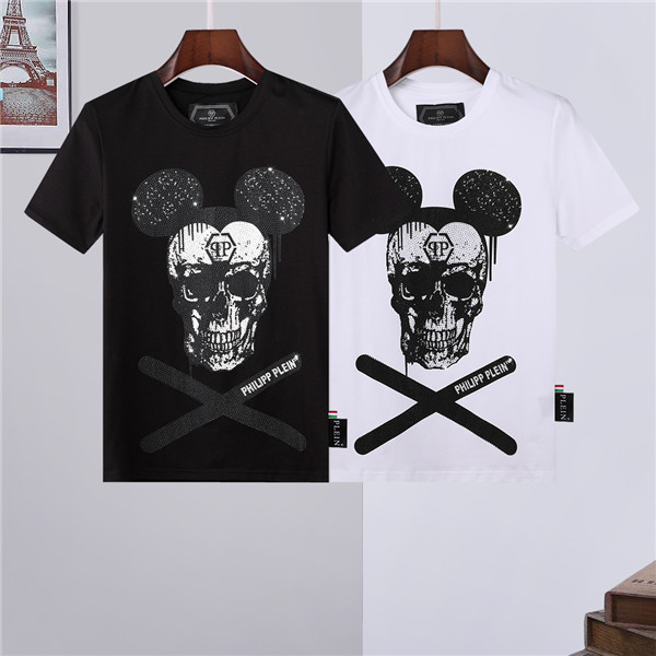 2022 Designer Men's PP Diamond T-Shirt Short Sleeve Brand Spring Summer High Quality Skull T-Shirt M-3XL #714, White
2022 Designer Men's PP Diamond T-Shirt Short Sleeve Brand Spring Summer High Quality Skull T-Shirt M-3XL #714, White