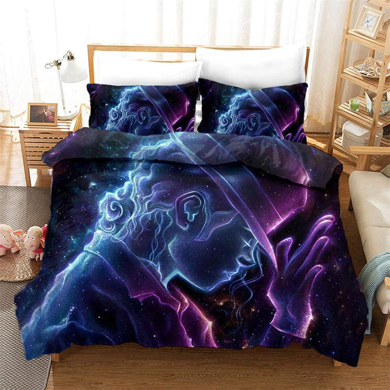 Michael Jackson 3D Cartoon Printed Bedding Set Duvet Cover / Comforter Cover with Pillowcases Bed Linens Bedclothes Home Textile C1020
Michael Jackson 3D Cartoon Printed Bedding Set Duvet Cover / Comforter Cover with Pillowcases Bed Linens Bedclothes Home Textile C1020