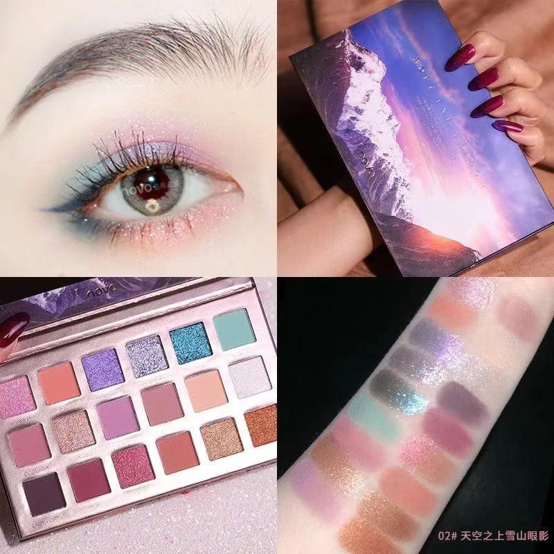 Matte Shimmer Glitter Eyeshadow Palette 18 Color Waterproof Metallic Diamond Pigmented Eyeshadow Pallete Makeup Palette Cosmetic, 01
Matte Shimmer Glitter Eyeshadow Palette 18 Color Waterproof Metallic Diamond Pigmented Eyeshadow Pallete Makeup Palette Cosmetic, 01