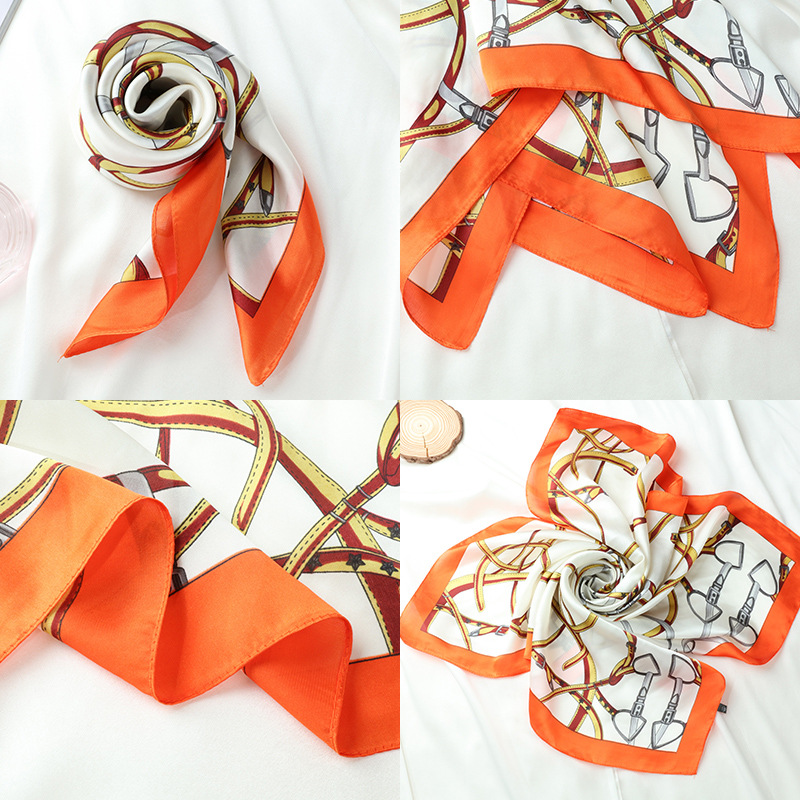 2021 new 70*70 scarves for women's spring and summer thin square new scarves with women's scarf decoration
2021 new 70*70 scarves for women's spring and summer thin square new scarves with women's scarf decoration