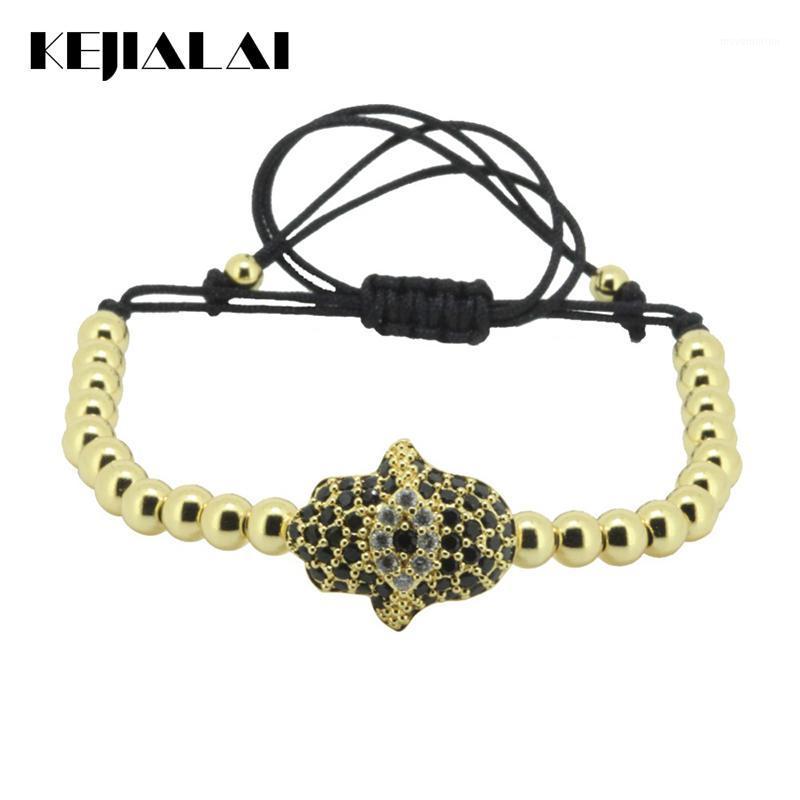 Unisex Charm Bracelet Micro Pave Black CZ Hamsa Eye Connector 5mm Beads Black Rope Braiding Macrame Bracelet Gift1
Unisex Charm Bracelet Micro Pave Black CZ Hamsa Eye Connector 5mm Beads Black Rope Braiding Macrame Bracelet Gift1