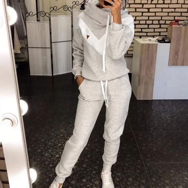 Women' Tracksuit 2 Piece Set Pullover Hoodie+Pants Sports Suit Female Autumn Winter Sweatshirt Sets Sportswear For Woman 2020, Pink
Women' Tracksuit 2 Piece Set Pullover Hoodie+Pants Sports Suit Female Autumn Winter Sweatshirt Sets Sportswear For Woman 2020, Pink