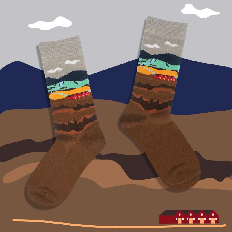 New Casual Combed Cotton Men's Socks Harajuku Hip Hop Funny Socks Colorful Pattern Fashion Leisure Originality Stockings 2020, Green red
New Casual Combed Cotton Men's Socks Harajuku Hip Hop Funny Socks Colorful Pattern Fashion Leisure Originality Stockings 2020, Green red