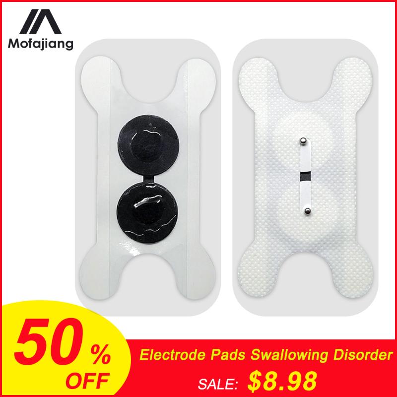 10pcs Electrode Pads Throat Swallowing Disorder Test Patch with Plug for Swallowing Physical Therapy Machine Nerve Stimulator
10pcs Electrode Pads Throat Swallowing Disorder Test Patch with Plug for Swallowing Physical Therapy Machine Nerve Stimulator