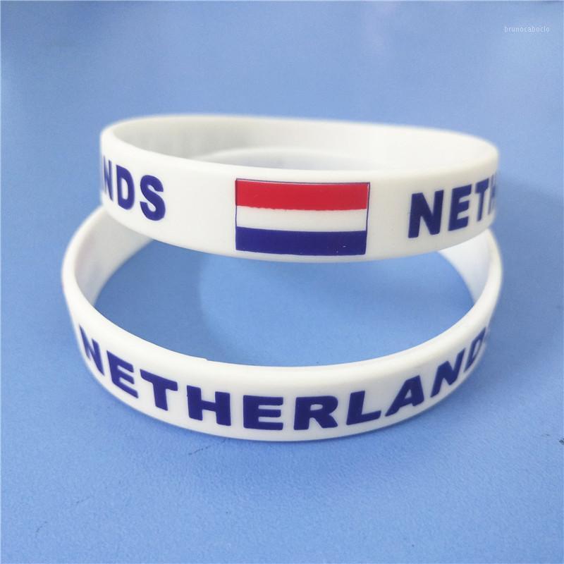 1PC Netherlands Flag Silicone Wristband White Nederlands Football Sports Souvenir Silicone Rubber Bracelets&Bangles Gifts SH2231
1PC Netherlands Flag Silicone Wristband White Nederlands Football Sports Souvenir Silicone Rubber Bracelets&Bangles Gifts SH2231