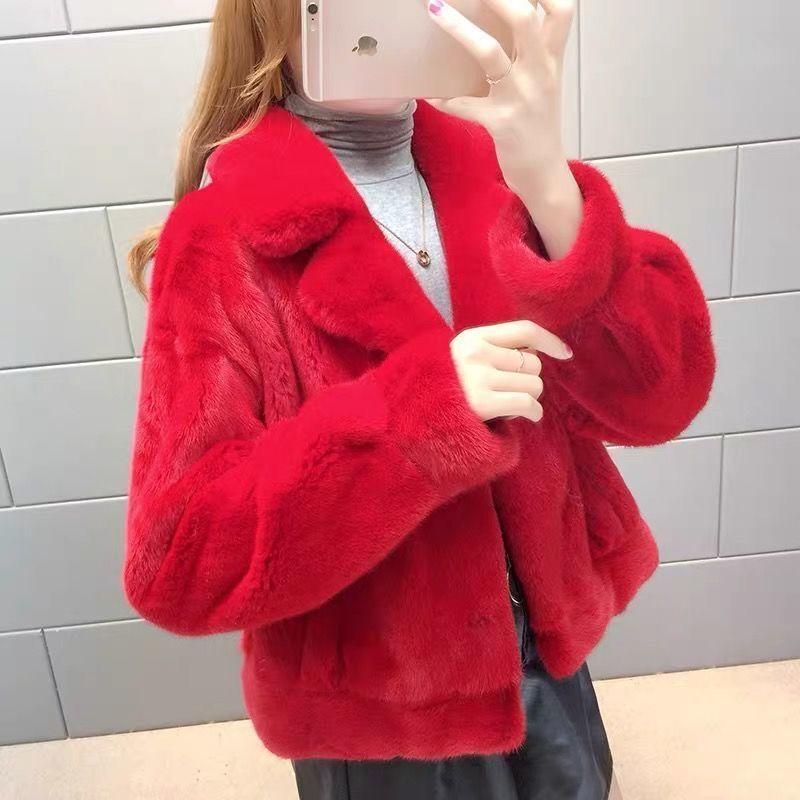 2021 New Autumn Winter Women Solid Thick Warm Jacket Female Long Sleeve V-Neck Faux Fur Coat Lady Single Breasted Outerwear B127, As pic
2021 New Autumn Winter Women Solid Thick Warm Jacket Female Long Sleeve V-Neck Faux Fur Coat Lady Single Breasted Outerwear B127, As pic